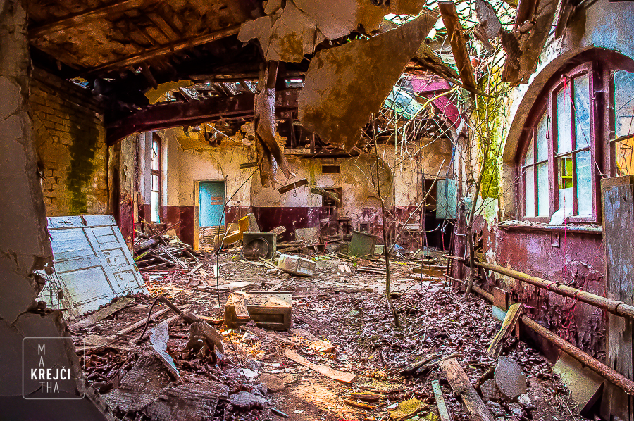 Colorful Home in Lost Places
